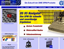 Tablet Screenshot of dme-spm.de